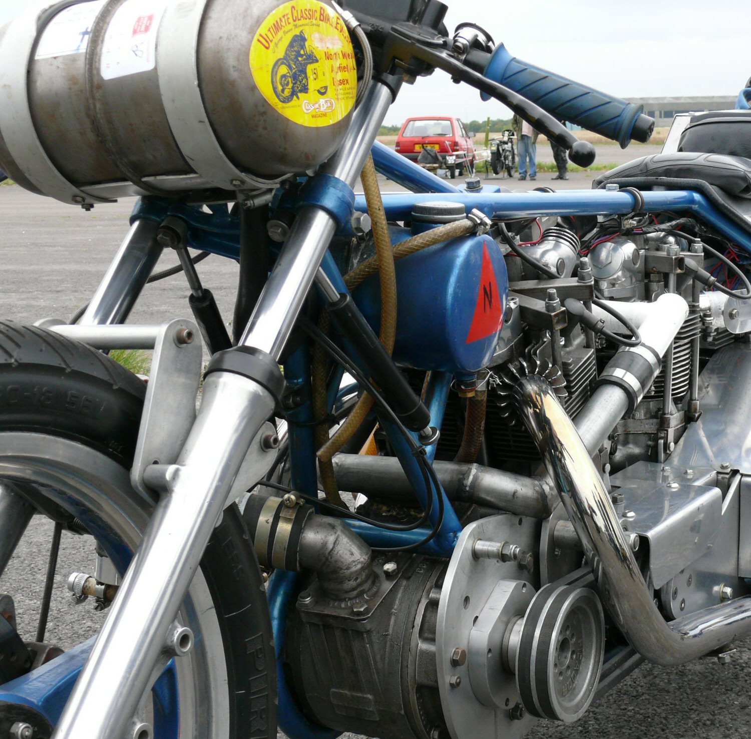 Ultimate Classic Bike Sticker - Ray's bike